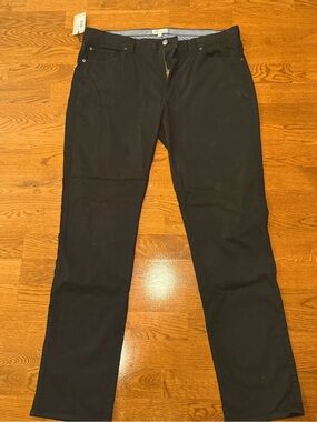 Peter Millar Men’s Straight Black Jeans